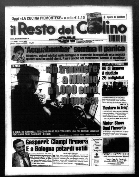 Il Resto del Carlino : giornale dell'Emilia